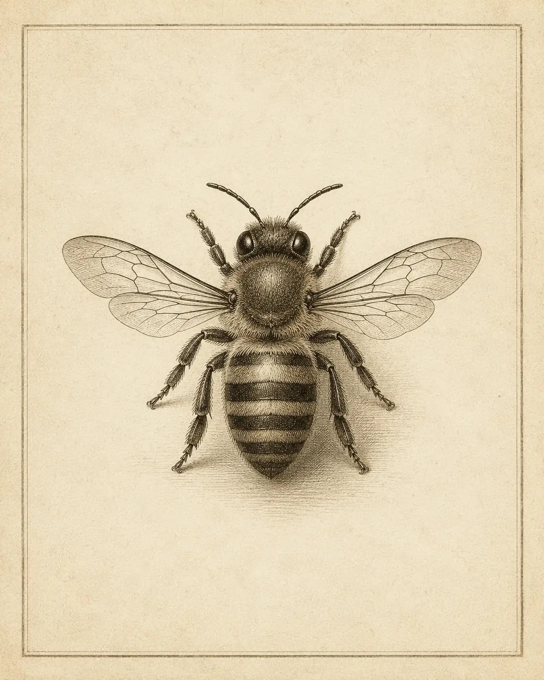 ผ ผึ้ง (pho phueng) — Thai consonant meaning 'bee', engraved specimen plate