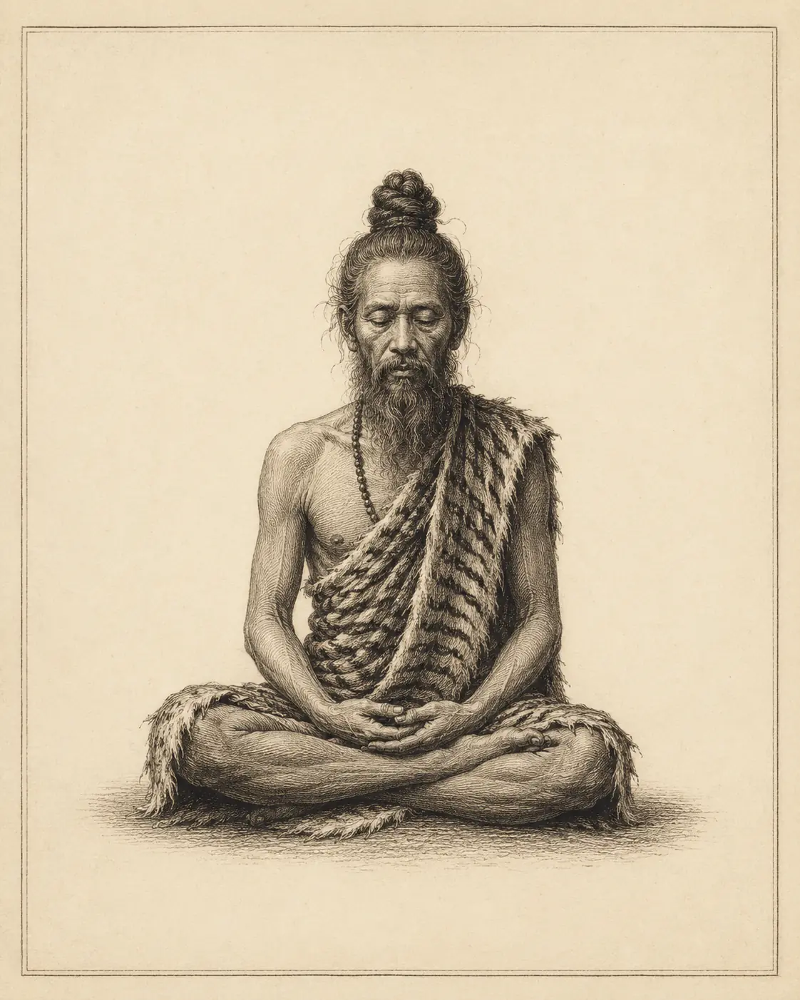 ษ ฤๅษี (so rusi) — Thai consonant meaning 'hermit', engraved specimen plate