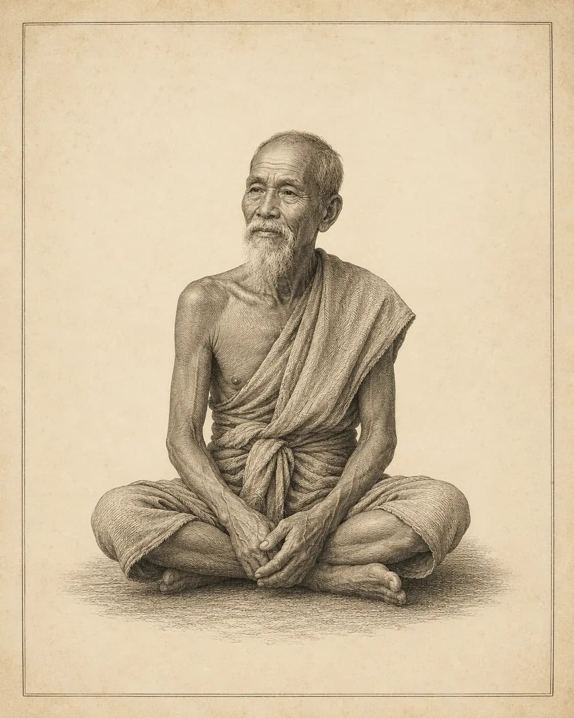 ฒ ผู้เฒ่า (tho phuthao) — Thai consonant meaning 'elder', engraved specimen plate